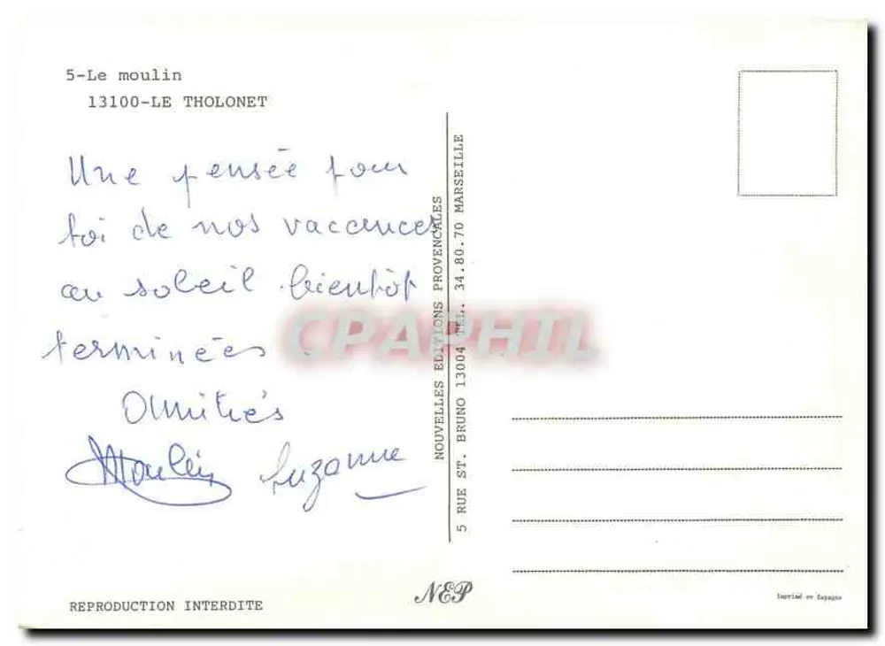 A moinha — Tholonet — Edições Bruno - Verso