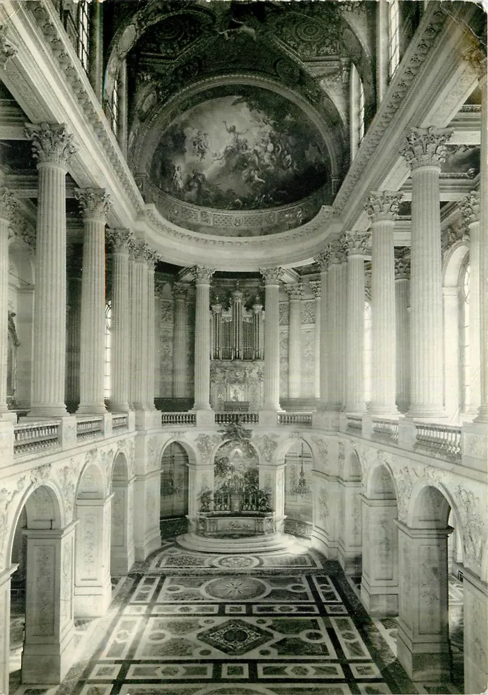 Capela Real — Castelo de Versailles — Éditions ÉPIC, Paris - Frente