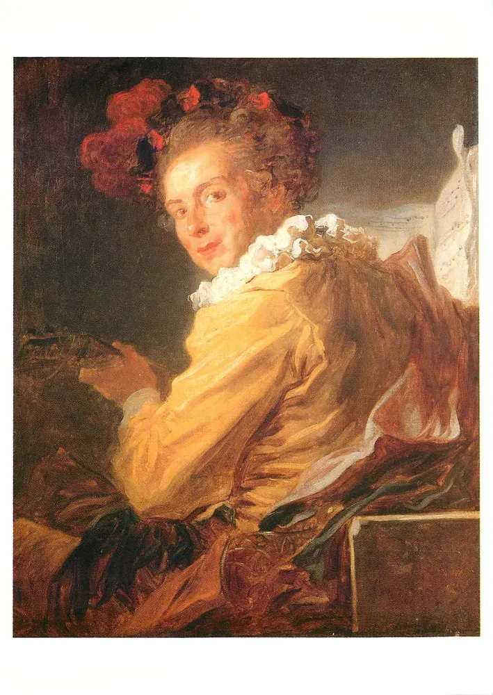 Signor de la Bretèche — Ritratto di donna — Fragonard, 1769 — Museo del Louvre - Recto