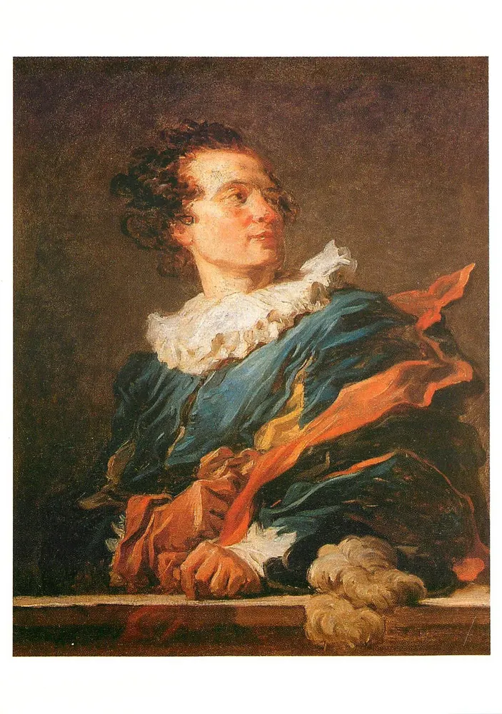 Abba z Saint-Non — Portret autorstwa Fragonarda — Muzeum Louwra - Awers