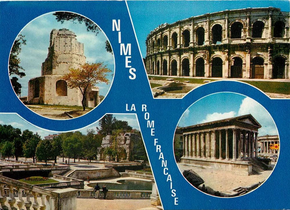 Nîmes — De Franse Rome — uitgaven van Frankrijk - Voorkant