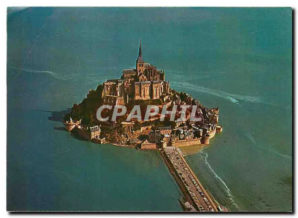 Monte-Santo-Michel — vista aérea — editor Ets. Fub. - Repro. - Frente