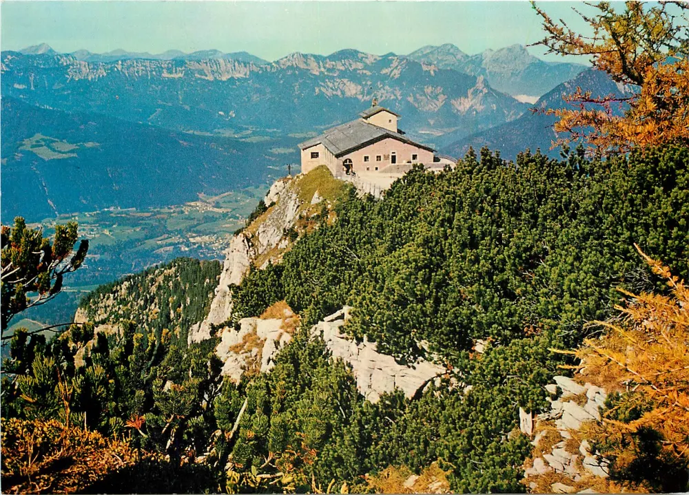 Kehlsteinhaus 1836 m (Teehaus) — (Ninho do Águia) — Erwin Fabritius, Piding - Frente