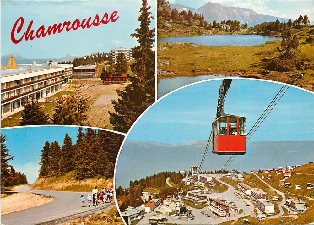 Chamrousse — estação de esportes de inverno — editor Ed. J. Cellard, n° A.13517 - Frente
