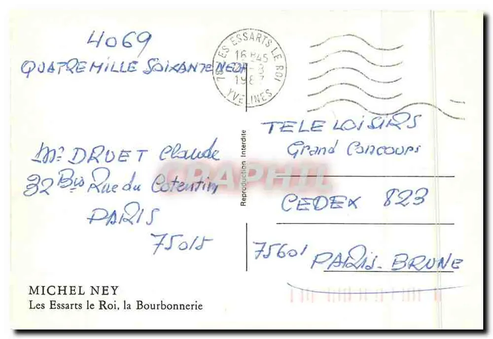 Dorp — algemeen uitzicht — Michel Ney, Les Essarts-le-Roi - Achterkant