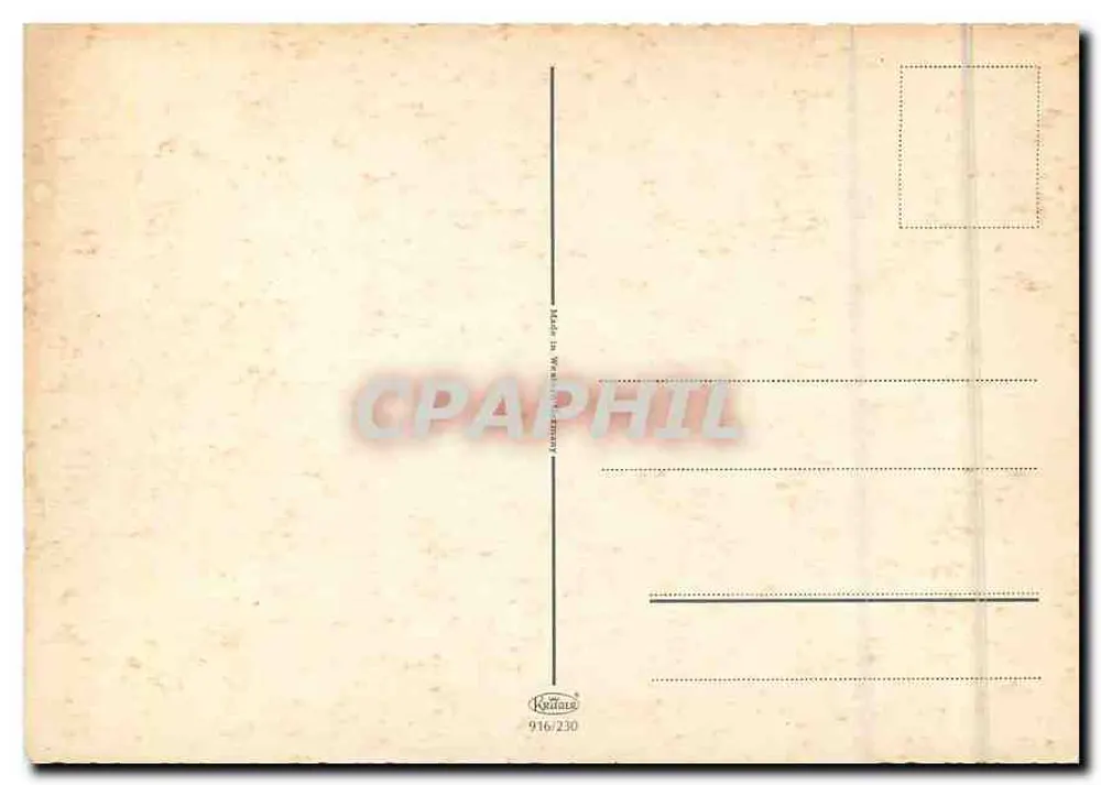 Grüße von Rhein und Mosel — carta postal ilustrada — editor Rollate, n° 416/230 - Verso