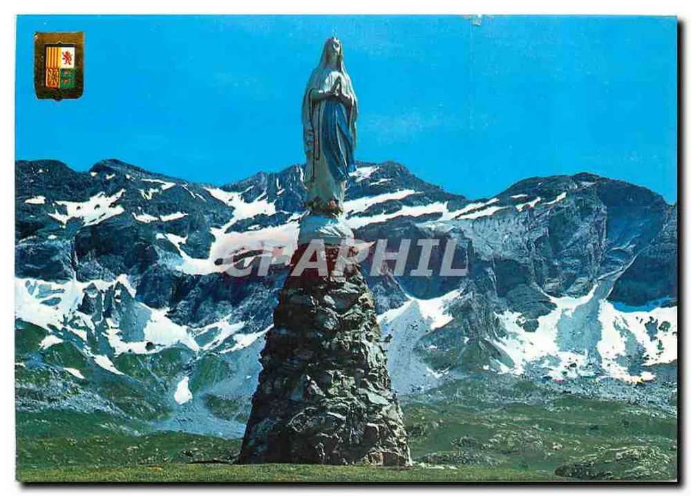 Dziewica z Hés i Cirque de Troumouse — Hautes Pyrénées — Wydawca TISA, nr 738 - Awers
