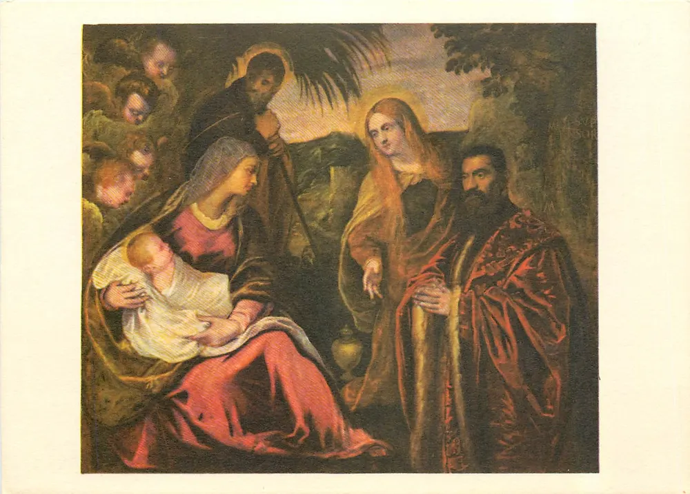 Adoração dos Magos — Jacopo Robusti chamado Tintoret (1518-1594) — Edições dos Mathuins - Frente