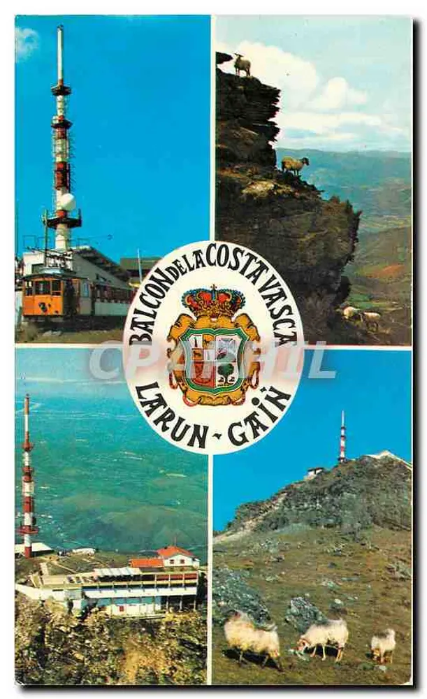 Balcon de la Costa Vasca — Larun-Gaín — editor desconhecido, número de série não visível - Frente