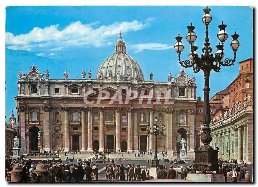 Basiliek Sint-Pieter — Vaticaan — Uitgever M.P. Roma, n°521 - Voorkant