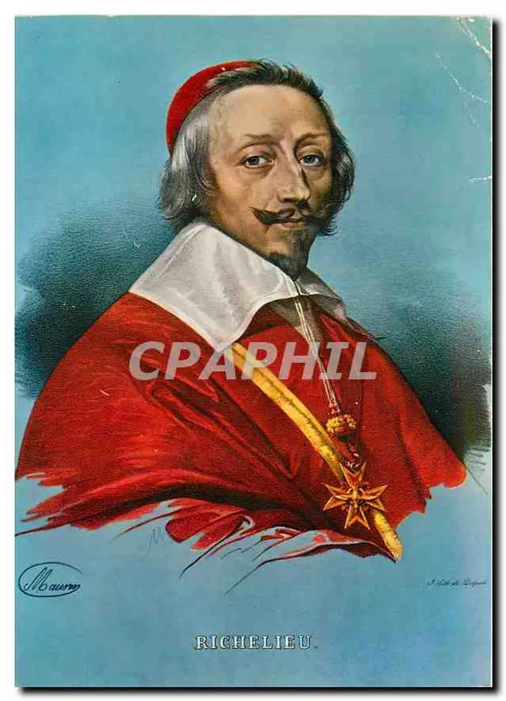 Richelieu — Cardinal de Richelieu, 1585-1642 — Maurel - Frente