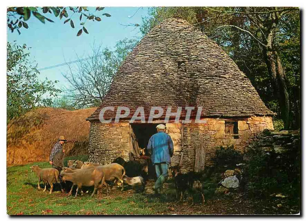 Borie — abrigo de pastor — Périgord — Éditions Abtaud & Cie - Frente