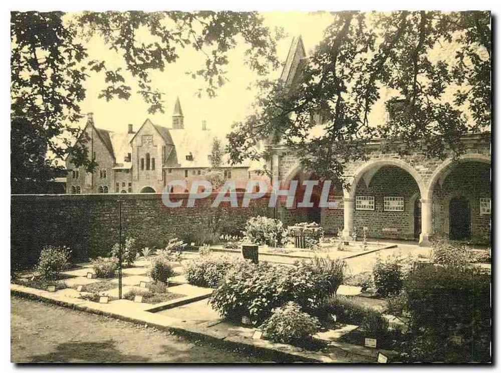 Jardim e edifícios da abadia N.-D. d'Orval — Editor: Oeuvre de la Résurrection d'Orval - Frente