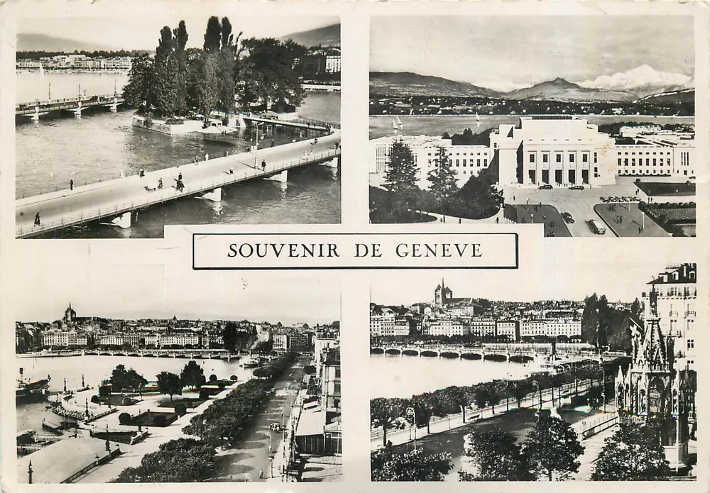 Geneve — Lembrança de Genebra - Frente