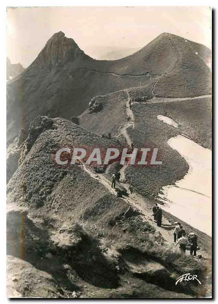 Mont-Dore — Spaziergang am Gipfel von Saney, der Kammweg — Éditions d'Art Niort - Vorderseite