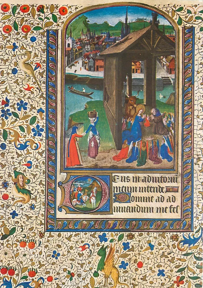 Natividade de Jesus — Horas de Luís de Saboia — Editor: Les Éditions Nomis, Paris - Frente