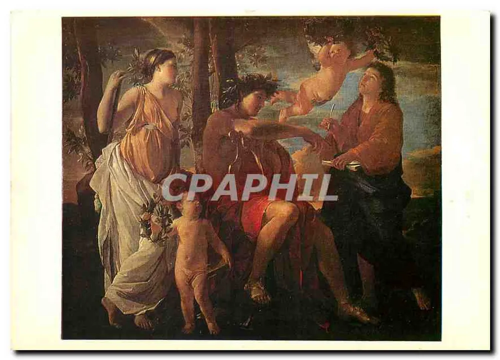 A inspiração do poeta — Nicolas Poussin (1594-1665) — Éditions Braun & Cie, Paris - Frente