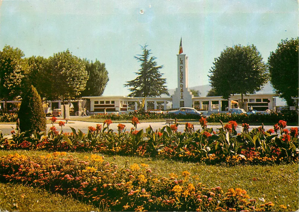 La Plage Daix — entrada del pueblo — editor Le Revard - Anverso