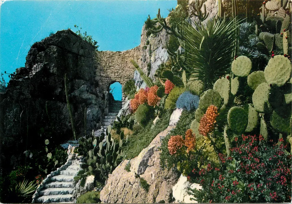 Côte d'Azur — Alte Steine und exotische Gärten — Éditions E.P.T. - In Italien gedruckt - Vorderseite