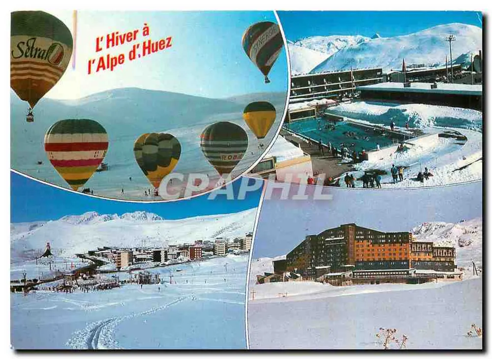 Winter at Alpe d'Huez — Cellard Editions - Front