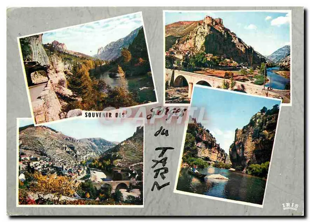 Gorges du Tarn — Erinnerung an die Gorges du Tarn — Éditions L'Imagerie & Théolac - Vorderseite