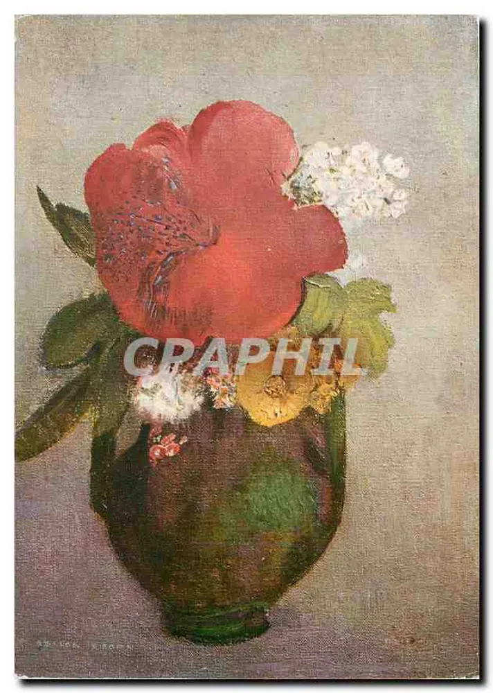 Fleurs — reproduction du Musée du Louvre — Éditions Nouve, Paris - Recto