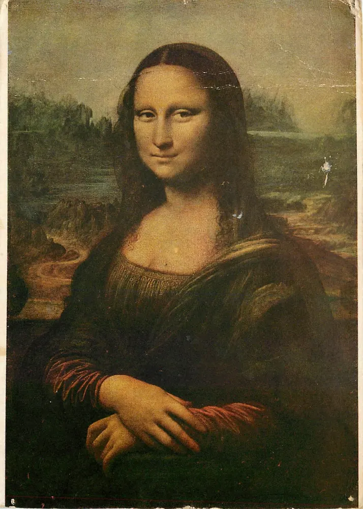 La Joconde — Louvre-Museum — Éditions Nomis, Paris - Vorderseite