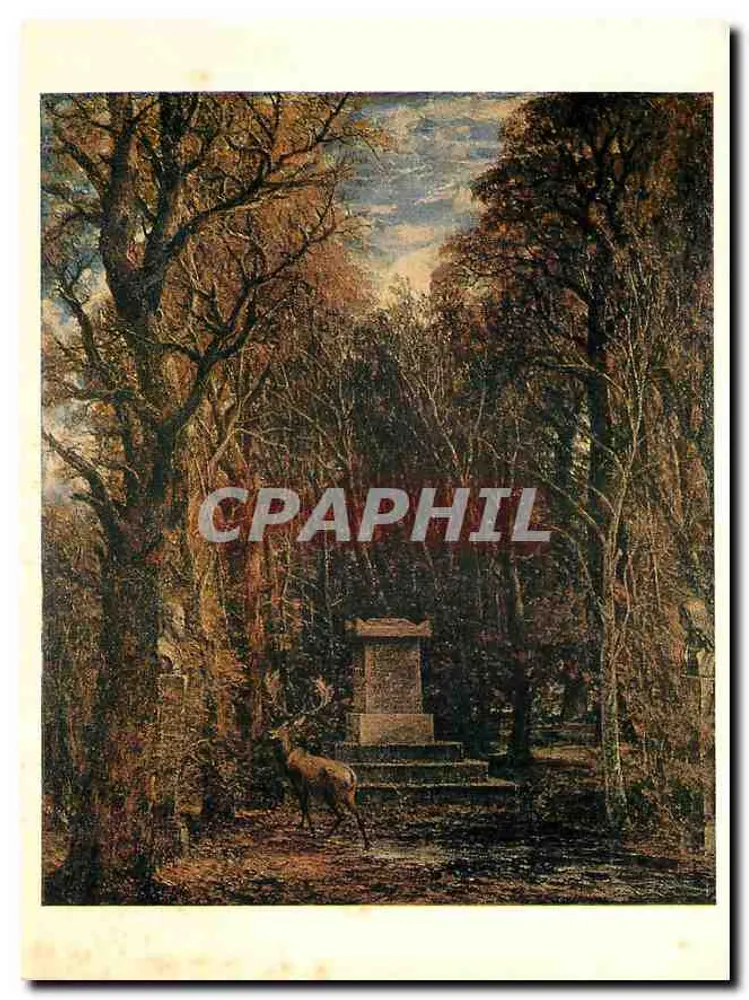 Le Cénotaphe à Coleorton — dzieło Johna Constable’a — wydawnictwo National Gallery - Awers