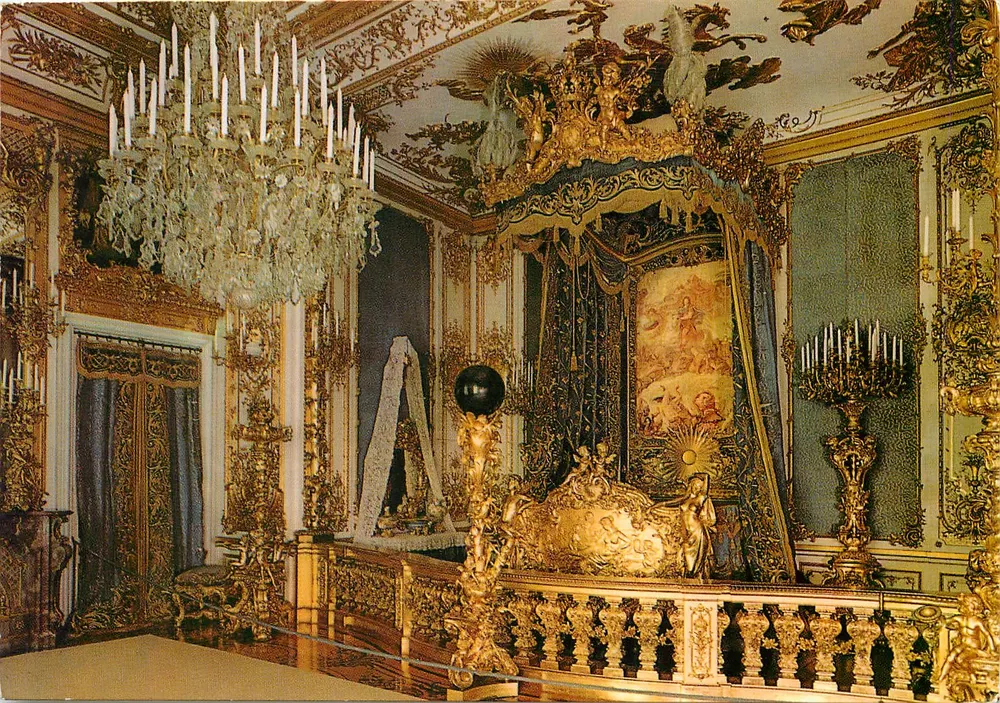 Quarto azul — KÖNIGSSCHLOSS HERRENCHIEMSEE (Oberbayern) — Ruberti Verlag, n° 326.30 - Frente