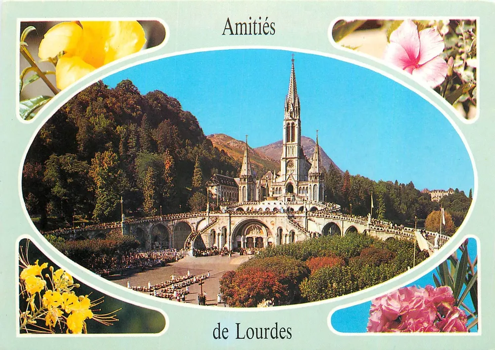 Lourdes — Igreja do Rosário — editor não visível - Frente