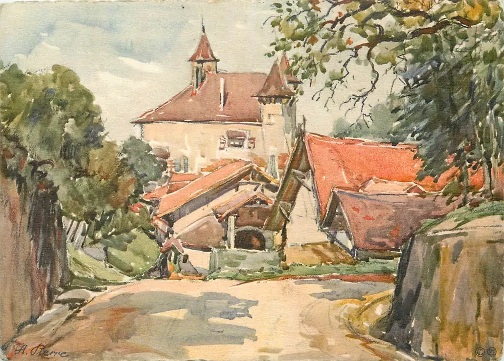 Castelo de Vaumarcus — Suíça — N.º 2259 - Frente