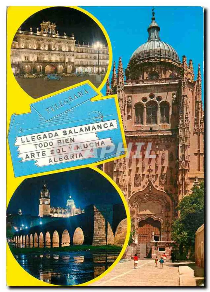 Salamanca — Schöne Landschaften und Monumente — Verlag García García & Cía. - Vorderseite