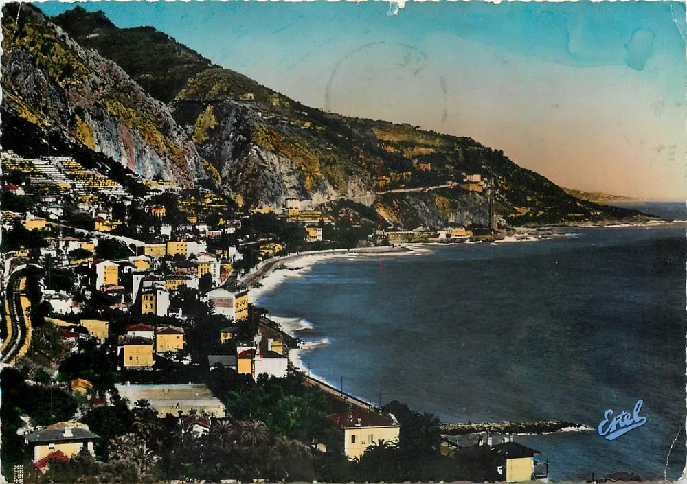 Vista da Baía de Garavan — Menton — Editor Ertal, n° 1756 - Frente