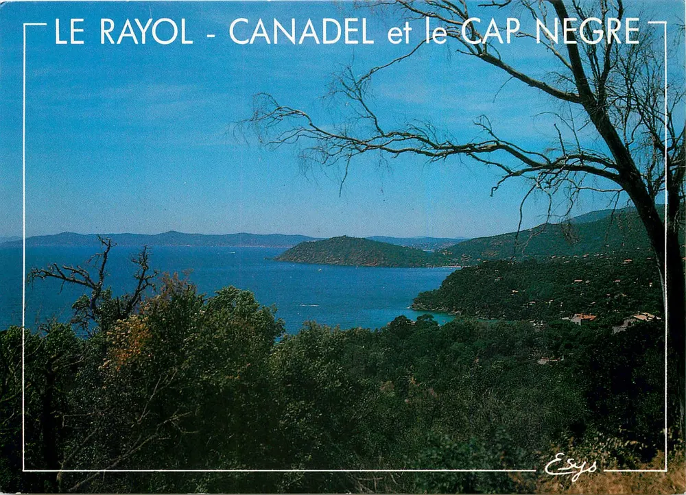 Le Rayol - Canadel e o Cabo Negro — Editor Esyss, série 'Costa da Azurra Varoise' - Frente
