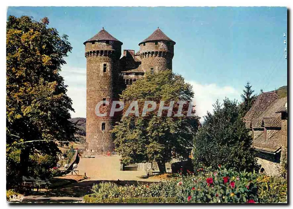Anjony - Schloss des 15. Jahrhunderts — an jeder Ecke von einer runden Turm flankiert — Moderne Ausgabe « ThéoJac », Limoges, Nr. 15/175 - Vorderseite