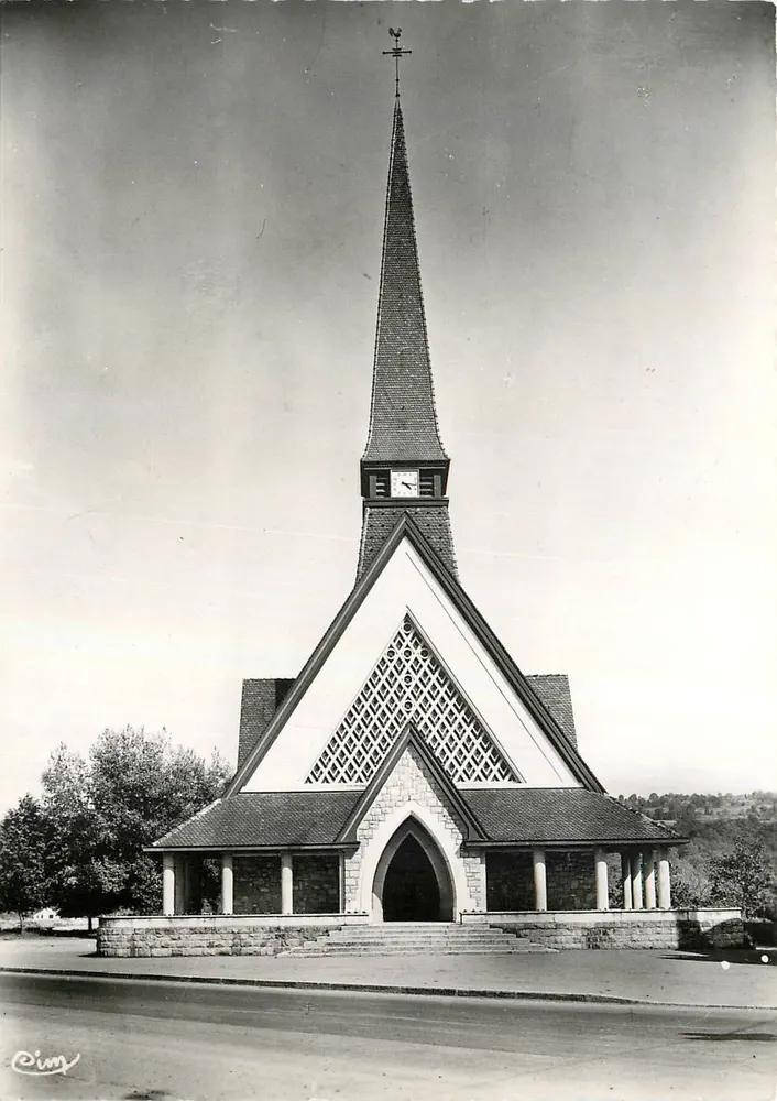 Notre-Dame-du-Léman-Kirche — Vongy (Haute-Savoie) — Imp. M. Cim, Paris - Vorderseite