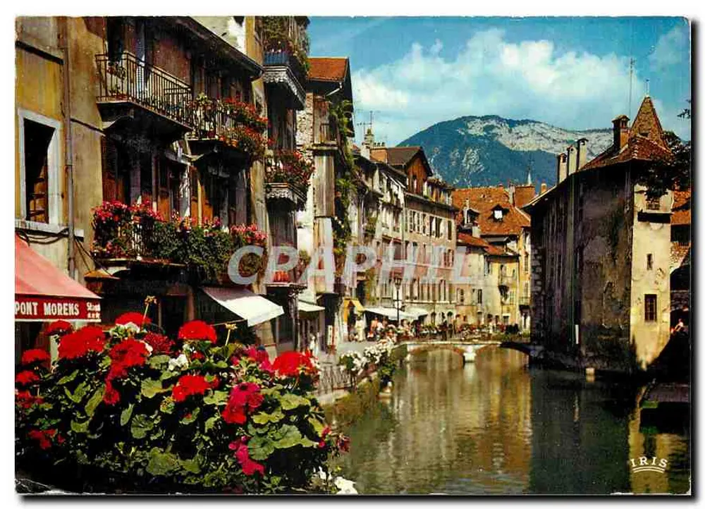 Pont Morens — Annecy — éditeur IRIS - Recto