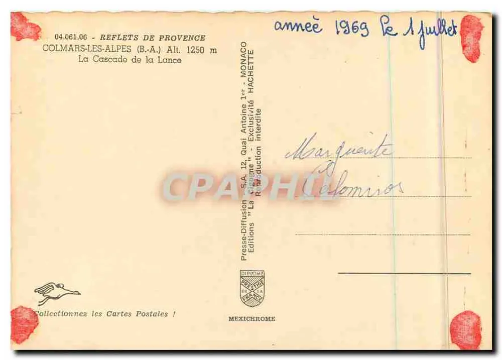 La Cascade de la Lance — Colmars-les-Alpes (B.A.) — IRIS - Rewers