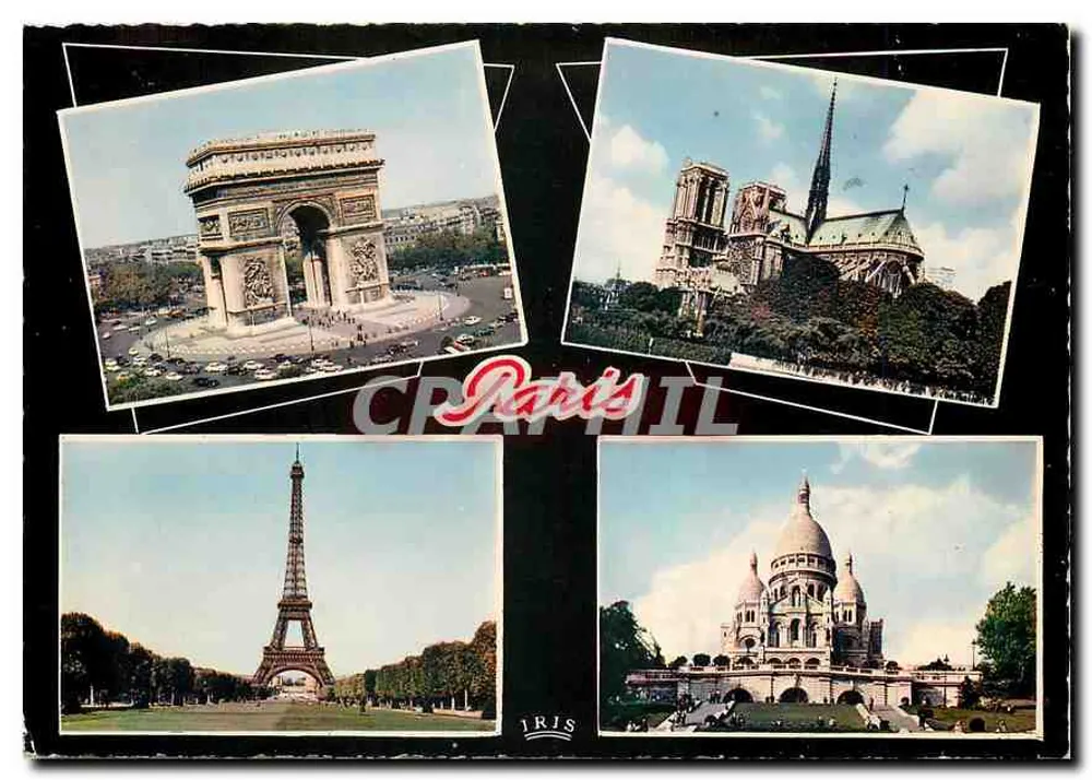 Paris — Os monumentos emblemáticos — IRIS - Frente