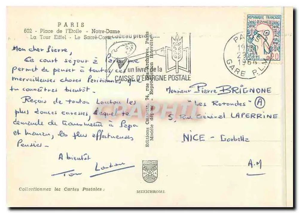 Paris — Os monumentos emblemáticos — IRIS - Verso