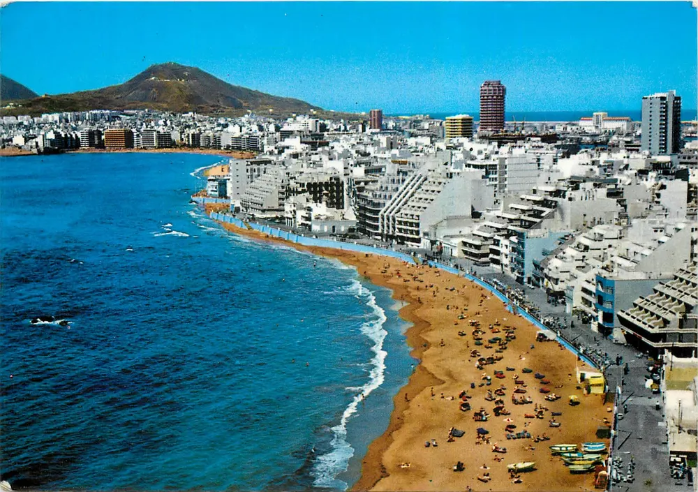 Plaza de Las Canteras — Las Palmas de Gran Canaria — edizione di Las Palmas de Gran Canaria, n° 6308 - Recto