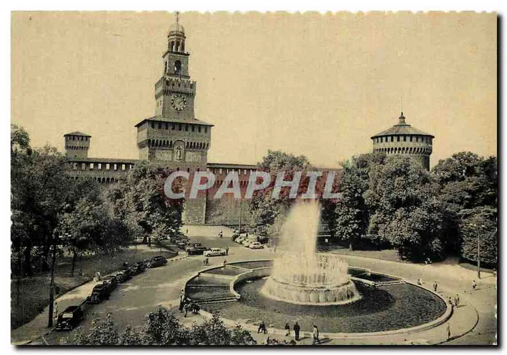 कास्टेलो स्फोर्जेस्को — मिलान — प्रेटेस एडिटर, संख्या 4672 - आगे