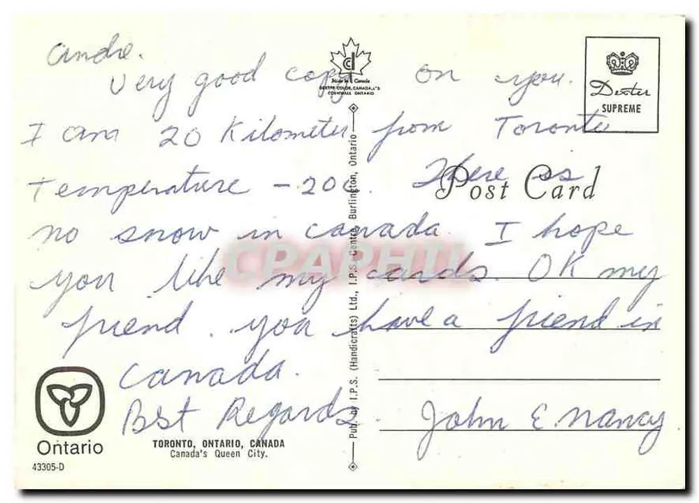 टोरंटो, ऑंटारियो, कनाडा — 1967 की विश्व व्यापार मेला — एडिटर डेक्स्टर सुप्रीम - पीछे