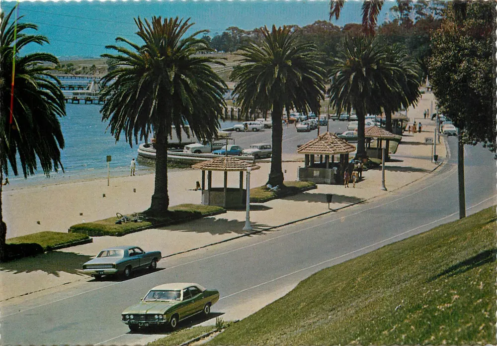 Geelong, Victoria — Eastern Beach und Ritchie Boulevard — Biscay Greetings BG 56 - Vorderseite