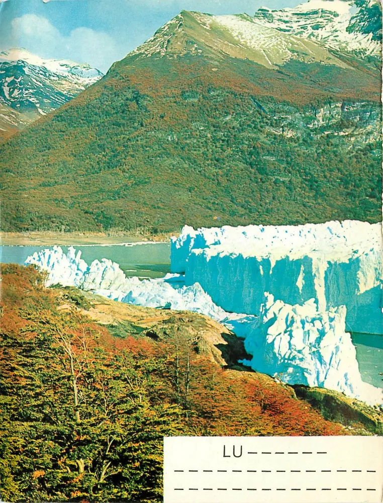 Gletscher Perito Moreno — Argentinien — Verlag: Secretaría de Turismo - Vorderseite