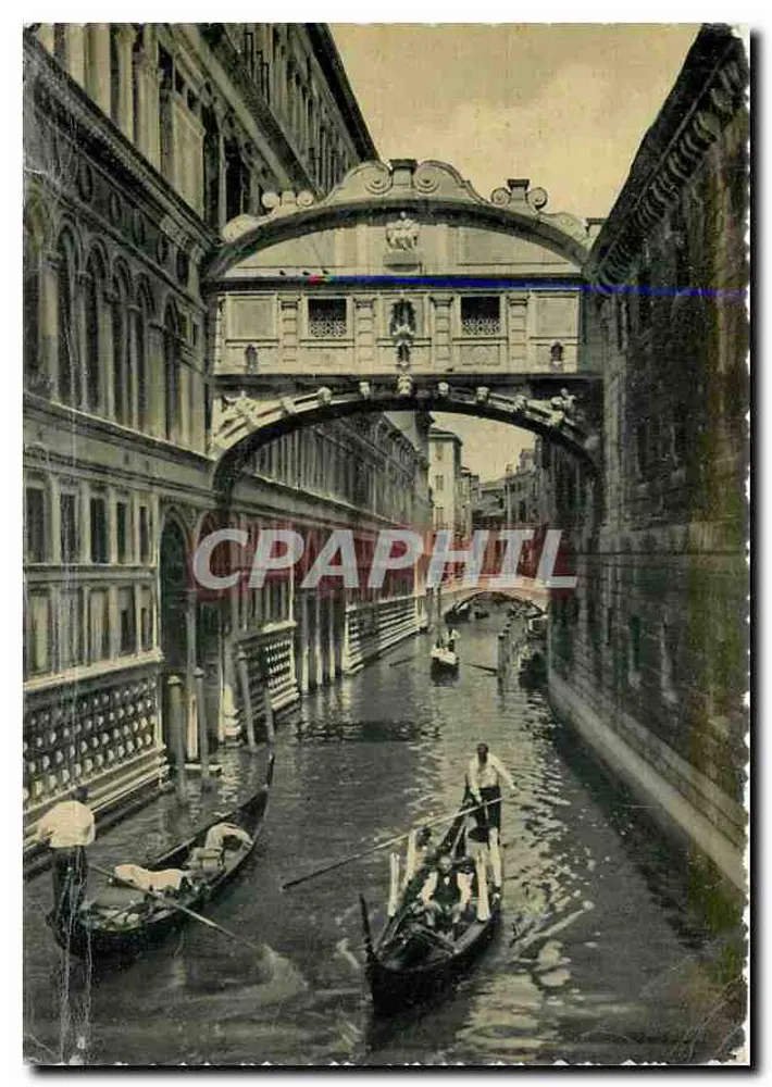 Veneza — Ponte dei Sospiri — Ed. Borgoni Stefano - Veneza - Frente