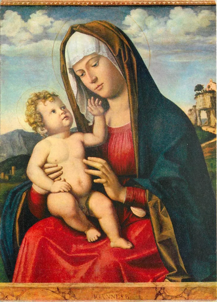 La Vierge et l'Enfant — Cima da Conegliano (vers 1495) — Musée du Petit Palais, Paris - Recto