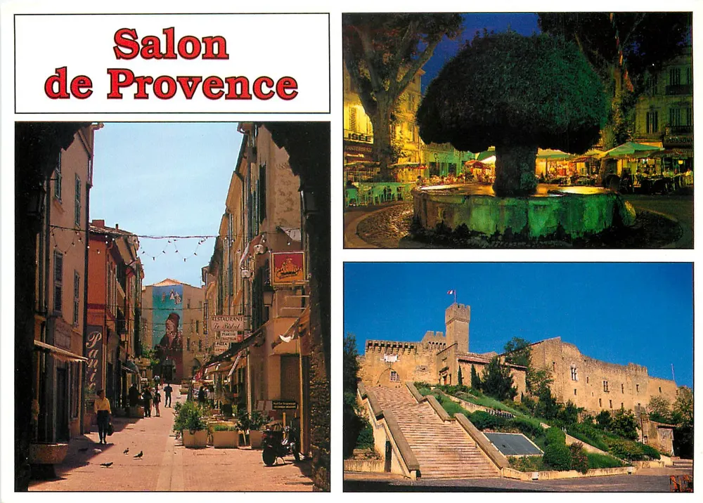 Salão de Provença — vista da cidade — Sté PEC - Marselha - Frente