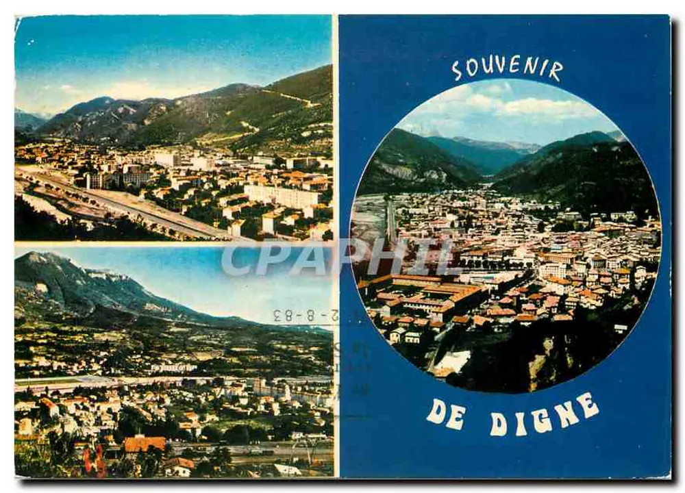 Digne - Lembrança de Digne — Presse-Diffusion "La Gironde" - Frente