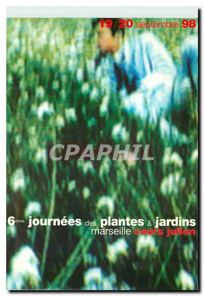 6ªs jornadas das plantas & jardins — Marselha, Cours Julien - Frente
